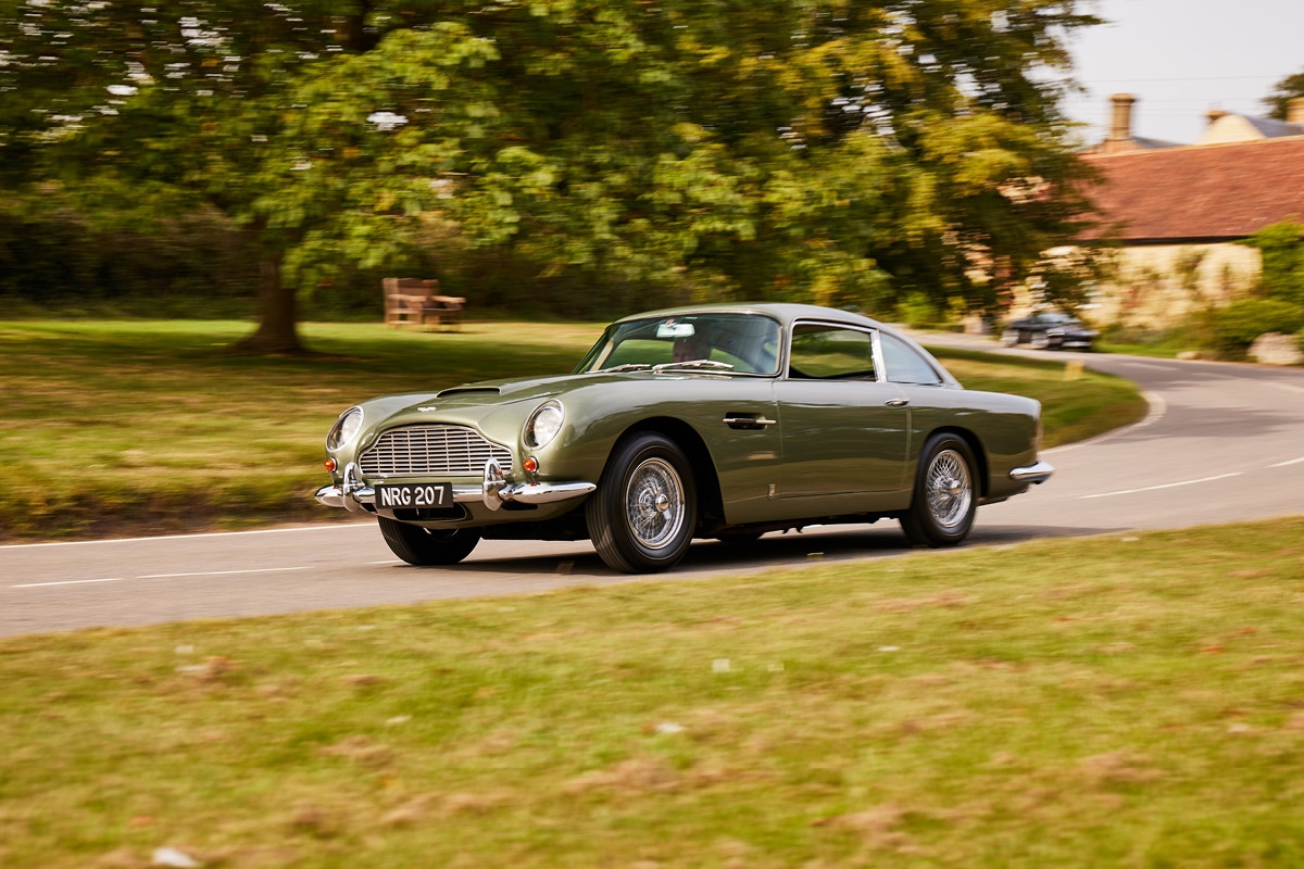 Celebrating 60 years of the DB5 with Aston Martin at Goodwood Revival
