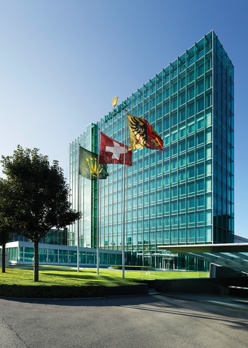 Rolex buildings in Geneva, Acacias.