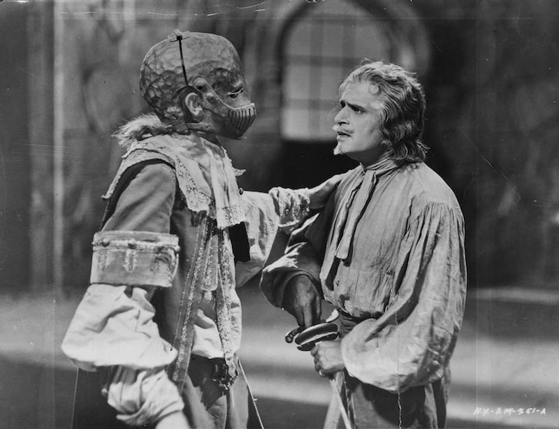 Fairbanks Sr in 'The Iron Mask' in 1929.