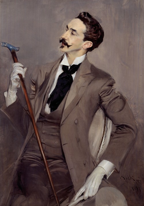 Robert de Montesquiou, Charvet shirt and tie, The Rake