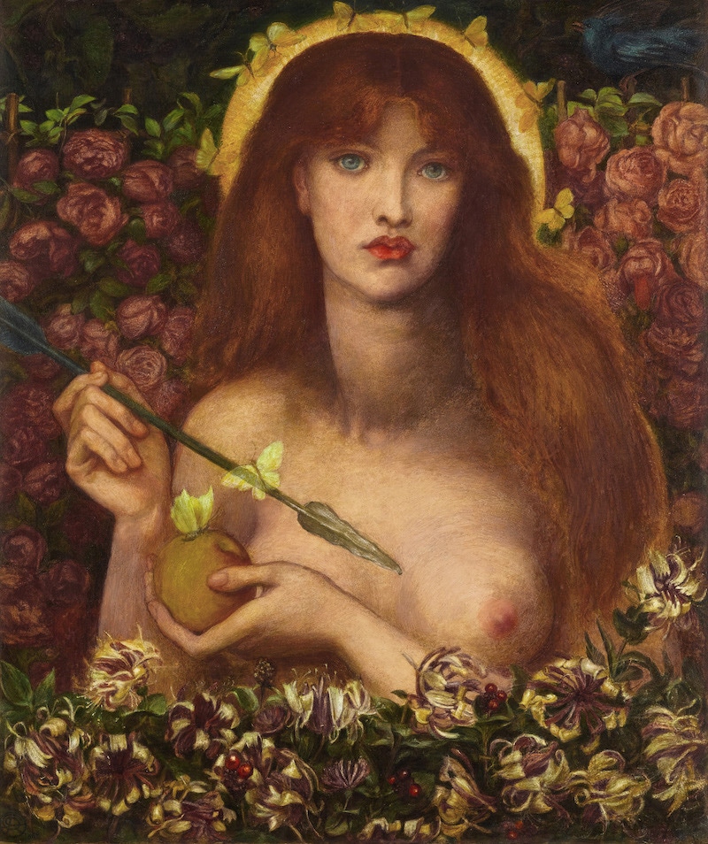 ï¿¼Dante Gabriel Rossetti's Venus Verticordia.