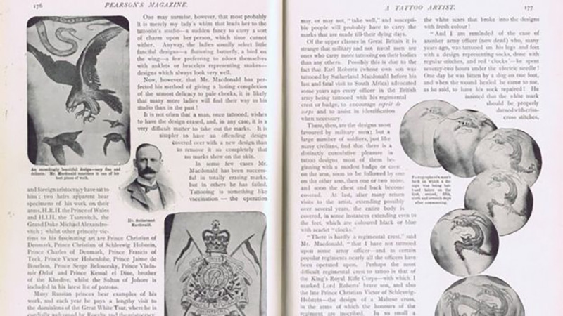 Pearson's Magazine depicts some of Sutherland Macdonald's designs in 1902