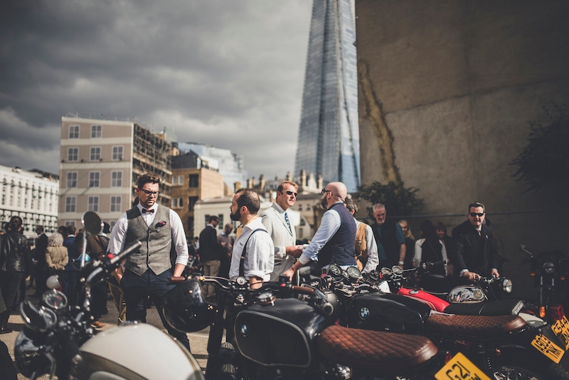 Yet more sartorially-inspired motorcyclists.