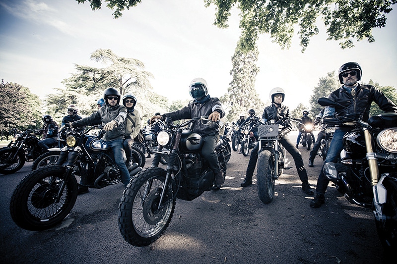 An impressive line up at the RRL Riders.