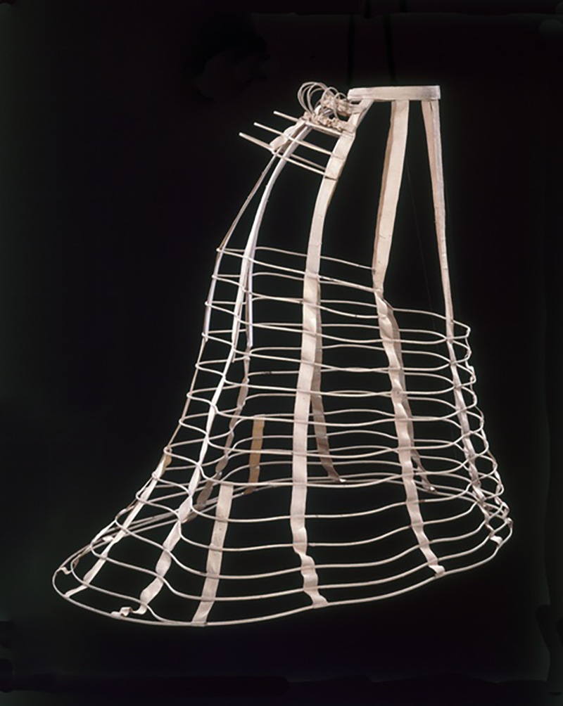 Cage crinoline, the ‘Princess Louise Jupon Patent’ c. 1871