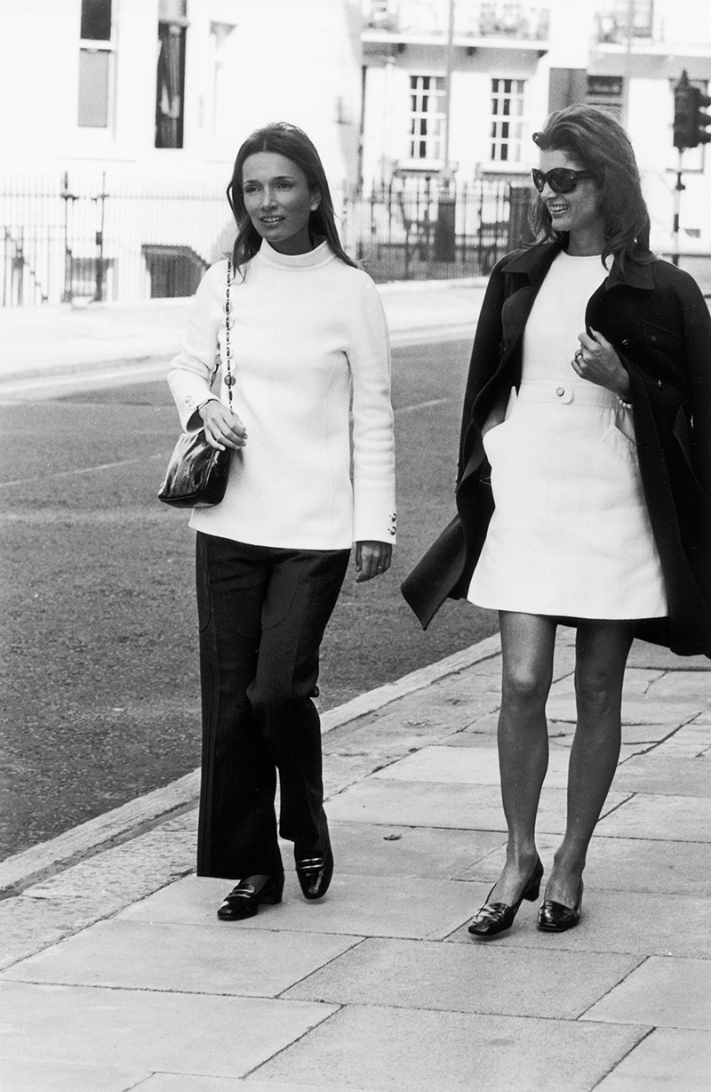 Lee and Jackie in London, circa 1970.