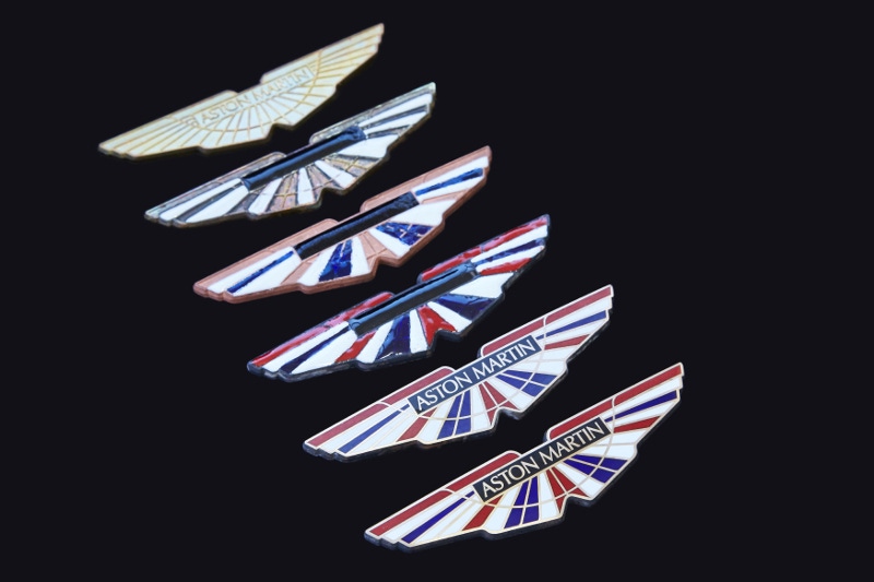 Displaying the various stages the Q by Aston Martin 'wings' go through.