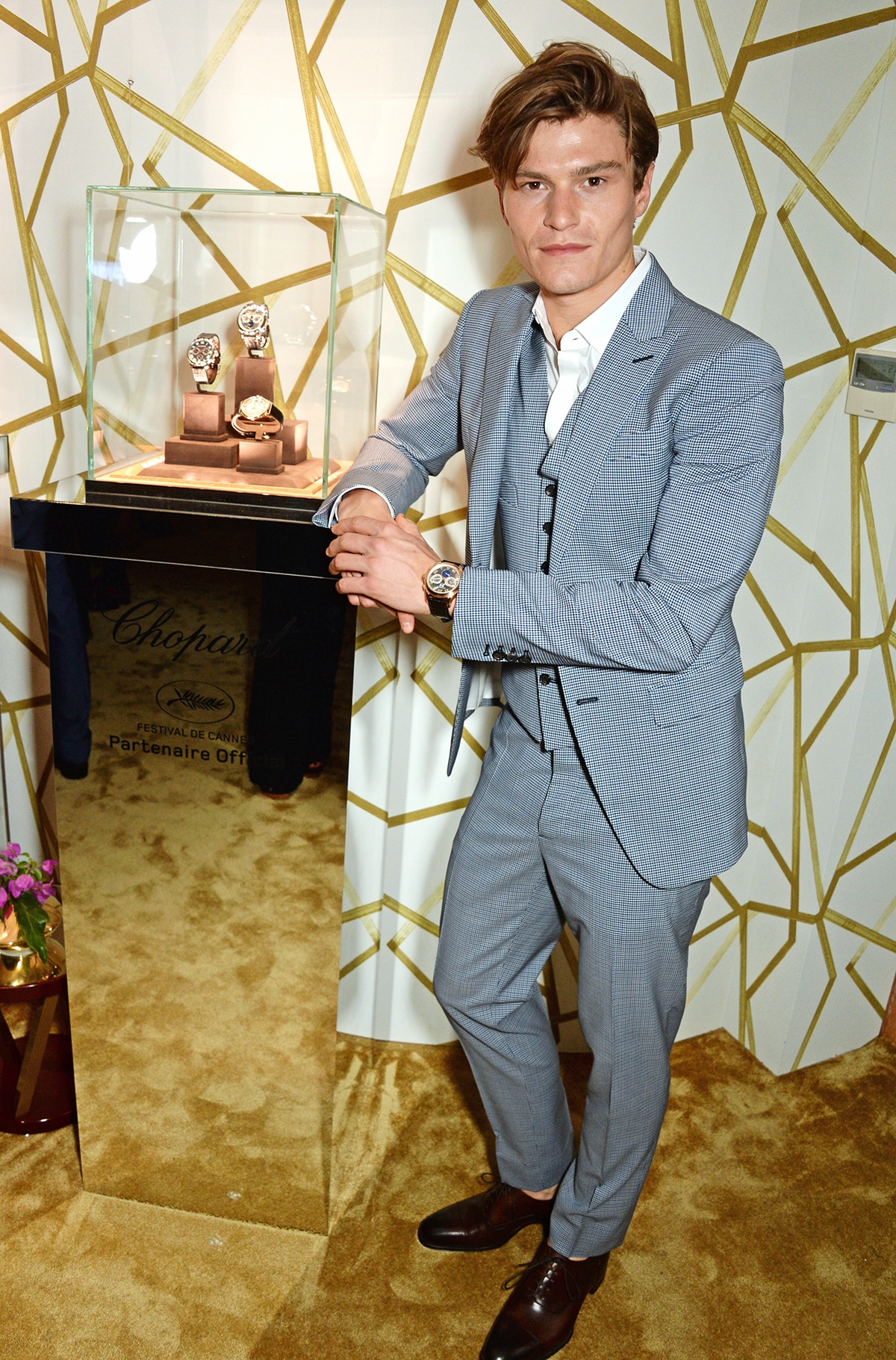 Oliver Cheshire attends the Chopard x Annabel's Cannes party on May 14, 2016 in Cannes, France.