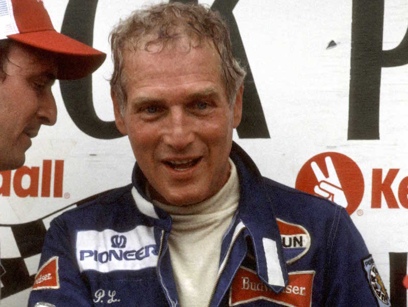 Paul Newman at Limerock Racetrack for the Kendall Cup Nationals - July 3, 1982 (Photo by Ron Galella/WireImage)