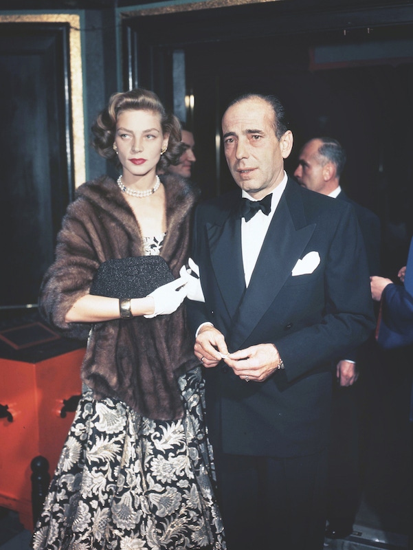 The stylish Lauren Bacall and Humphrey Bogart. Image © Sunset Boulevard/Corbis