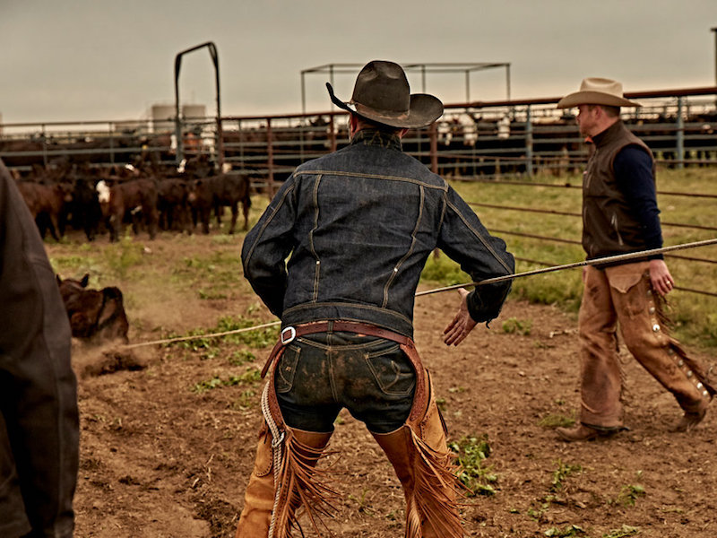 Photograph by Scott Slusher courtesy of WH Ranch Dungarees.