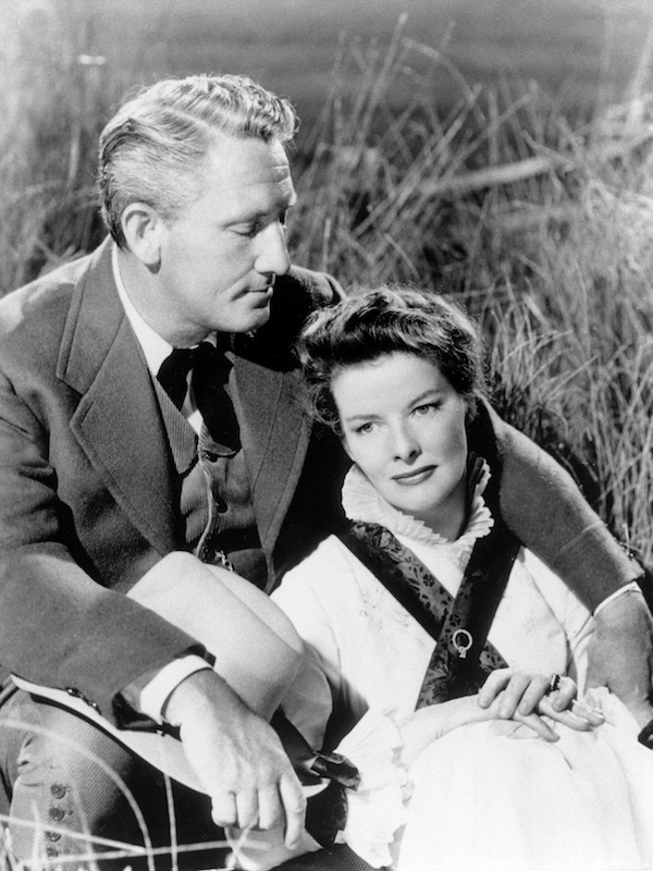 Hepburn and Spencer in 1947. Photo by Ullstein Bild via Getty Images.