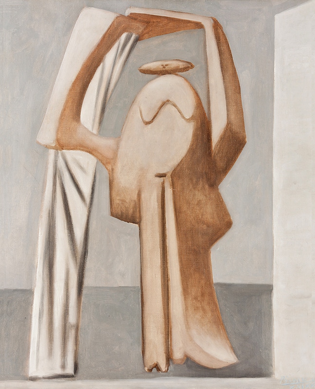 Pablo Picasso, Female Bather With Raised Arms; 1929; Photograph courtesy of Phoenix Art Museum, gift of the Allen-Bradley Company of Milwaukee.