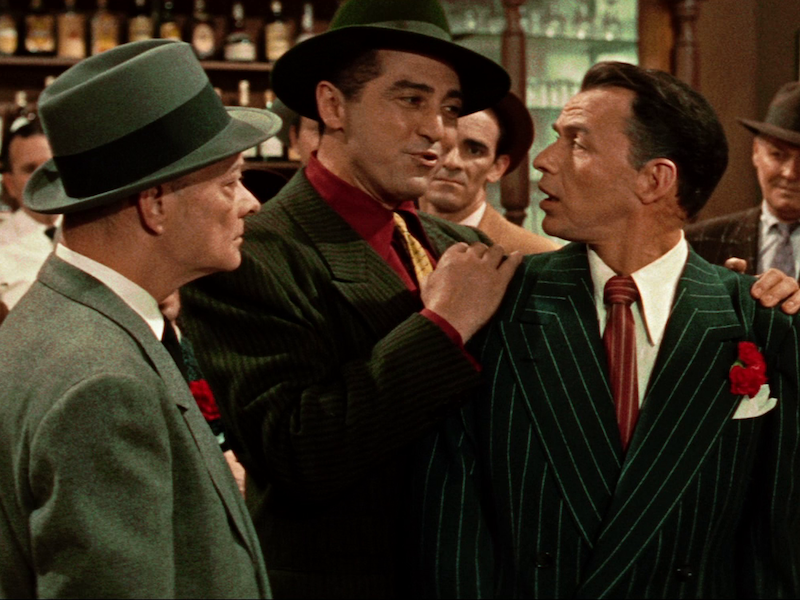 Frank Sinatra in Guys and Dolls, 1955