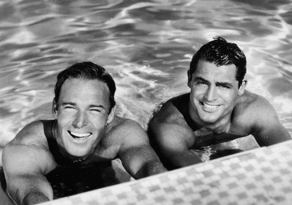 Cary Grant with Randolph Scott