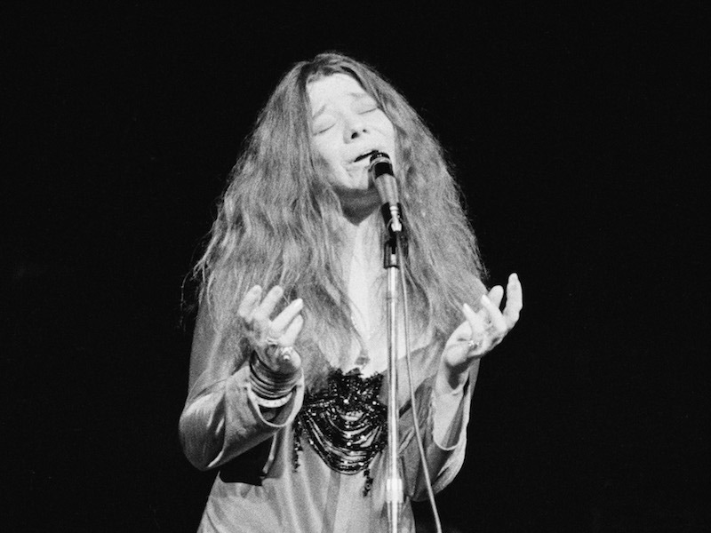 Janis Joplin. Photo by Estate Of Keith Morris/Redferns.