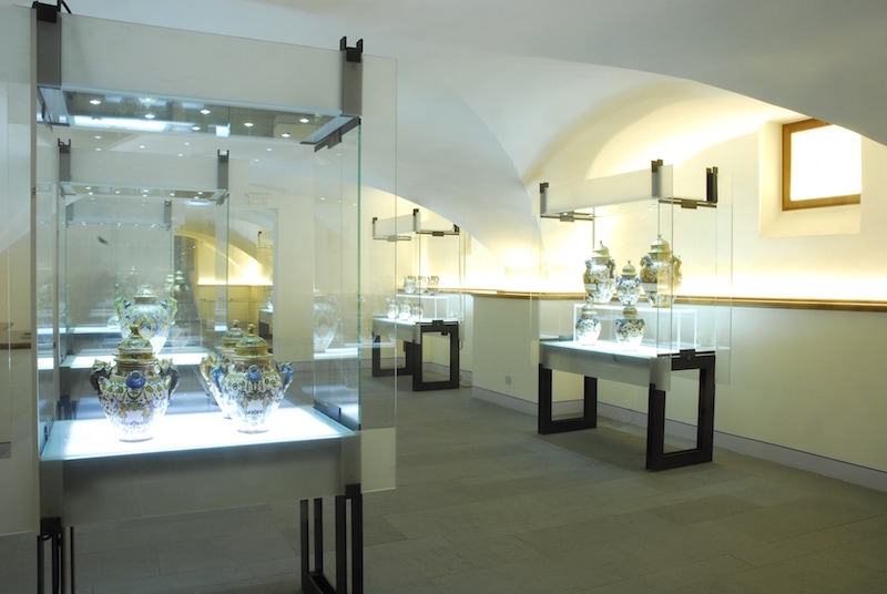 The museum section of Officina Profumo-Farmaceutica Di Santa Maria Novella.