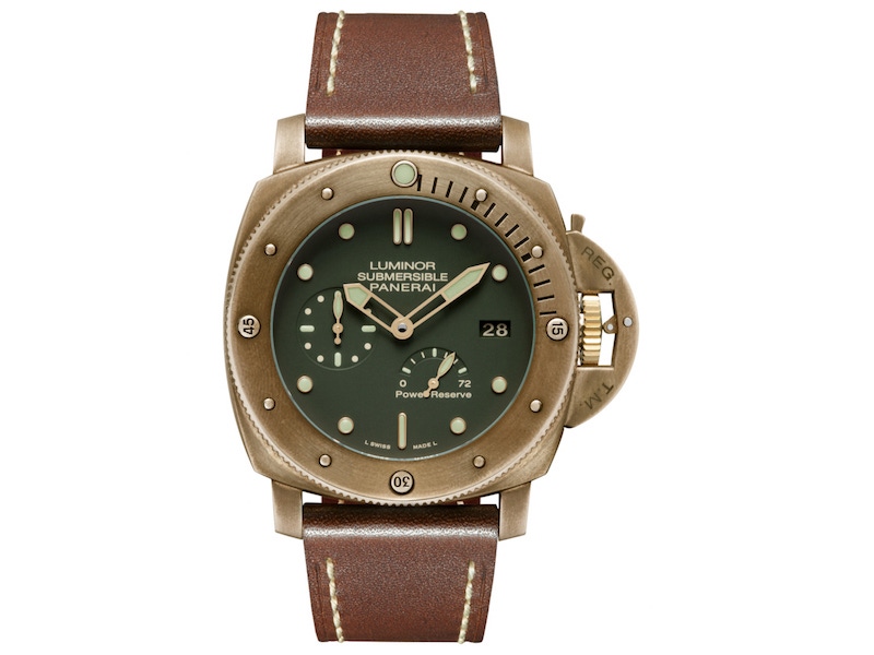 Panerai Luminor Submersible 1950 3 Days Power Reserve Automatic Bronzo.