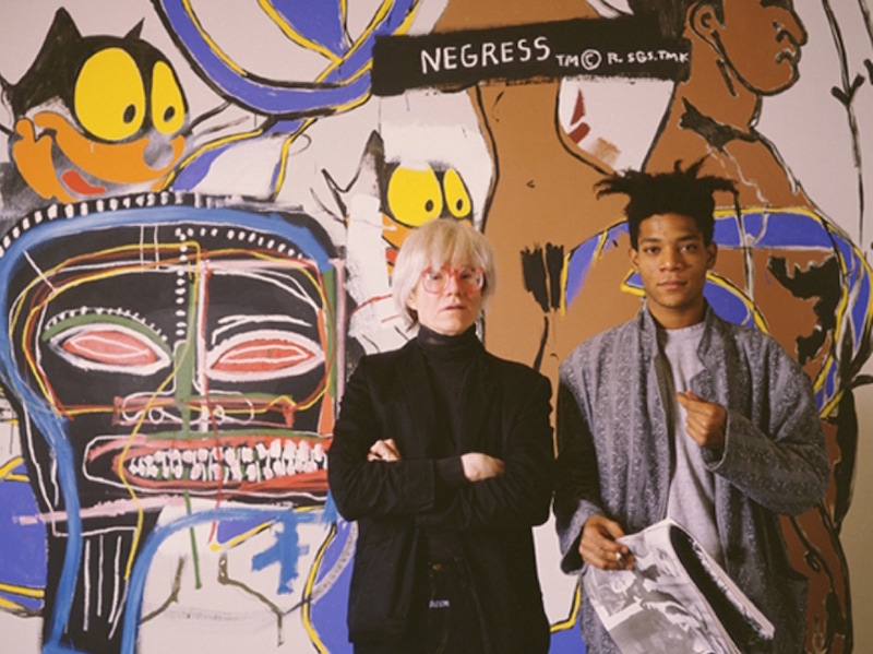 Jean-Michel Basquiat and Andy Warhol