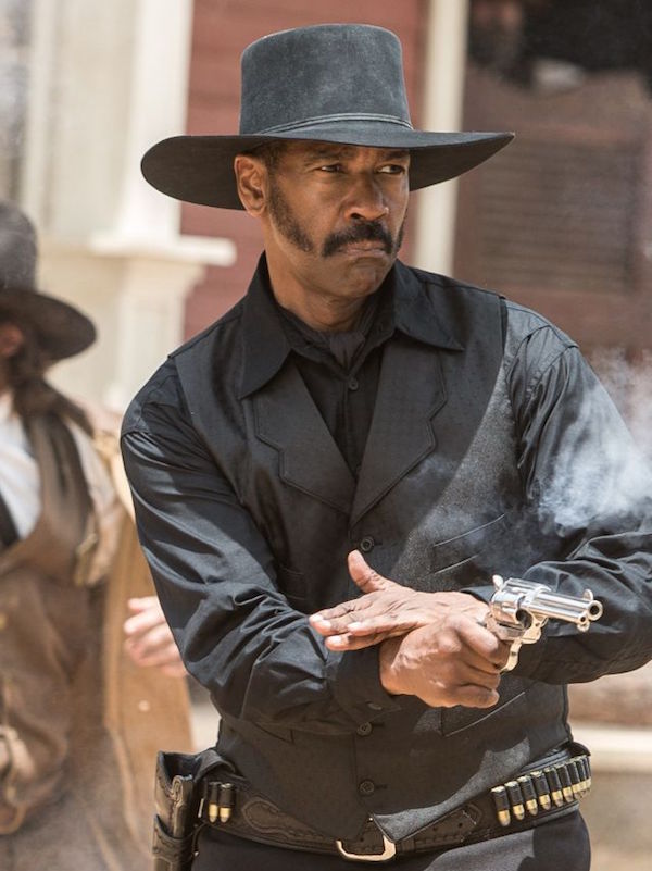 Denzel Washington in The Magnificent Seven, 2016.