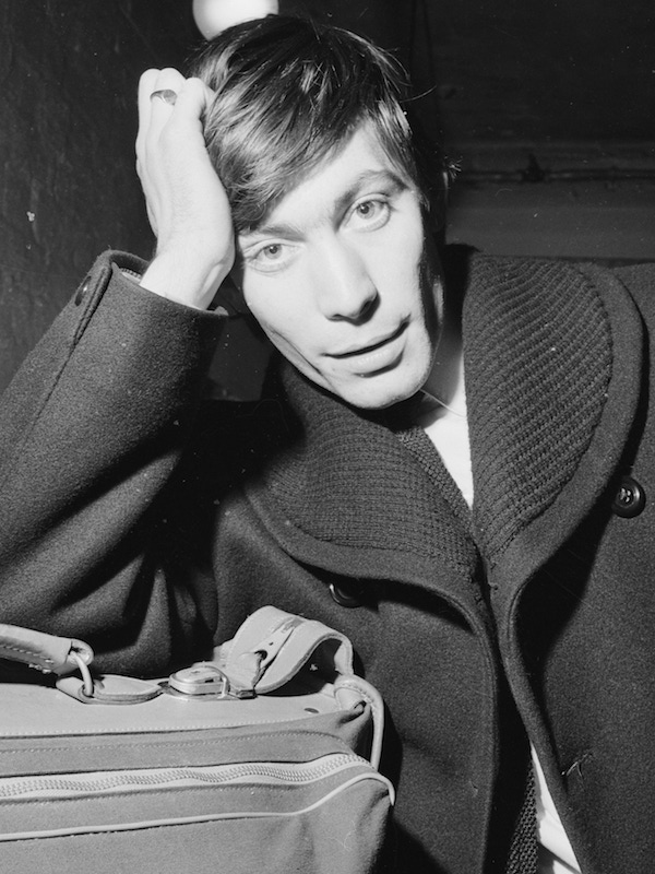 December 1963:  Charlie Watts, drummer for the Rolling Stones. Photo by Chris Ware/Keystone Features/Getty Images.