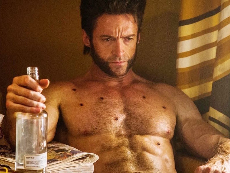 Hugh Jackman as Wolverine in the X-Men series.