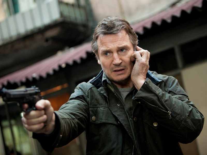 Liam Neeson in Taken 2, 2012.