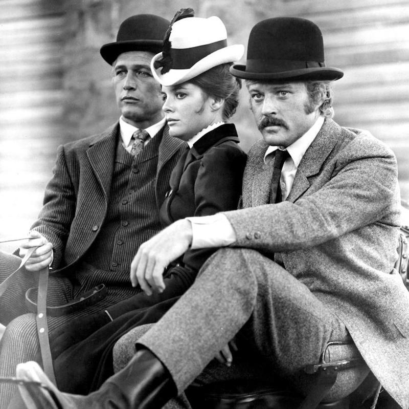 Paul Newman, Katharine Ross, Robert Redford, 1969. TM and Copyright 20th Century Fox Film Corp.