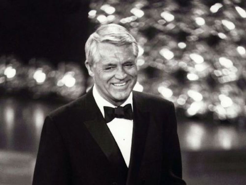 Cary Grant receiving an Academy Honorary Award, 1970.
