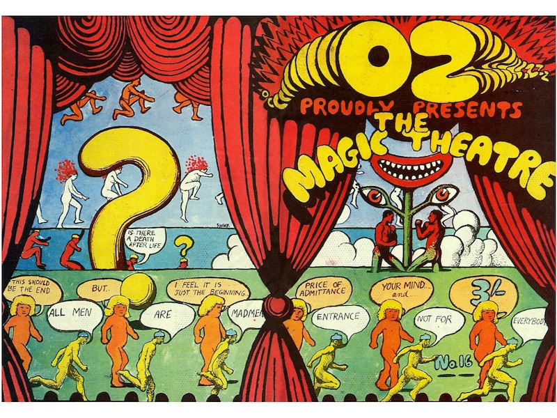 Oz Magazine, The Magic Theatre.