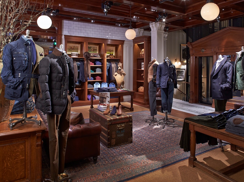 The Ralph Lauren flagship store in London. If there is one…