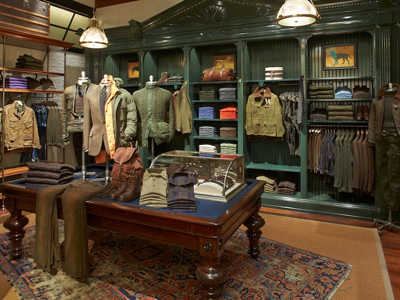 The Ralph Lauren flagship store in London. If there is one…