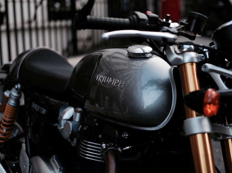 Triumph Thruxton R. Photograph by Justin Hast.