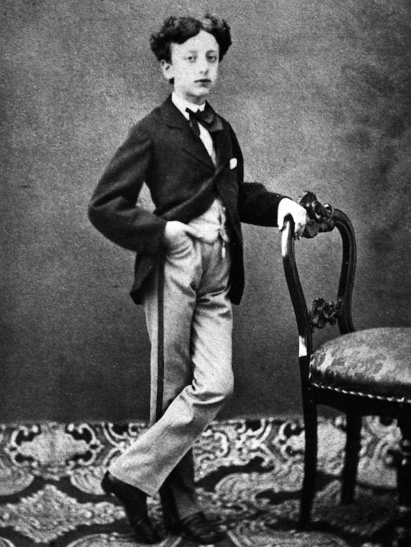 Gabriele D’Annunzio, age 7.