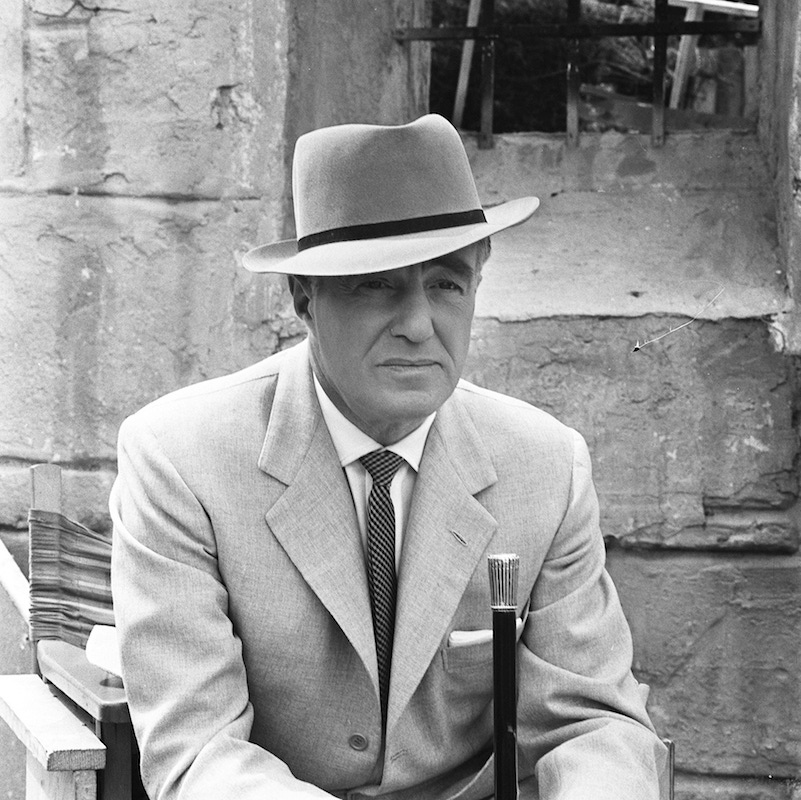 Vittorio De Sica in 'The Four Just Men' TV Series, 1960. Photo by ITV/REX.