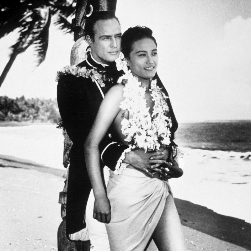 Marlon Brando and Tarita Teriipaia in 'Mutiny on the Bounty'. Photo by REX.