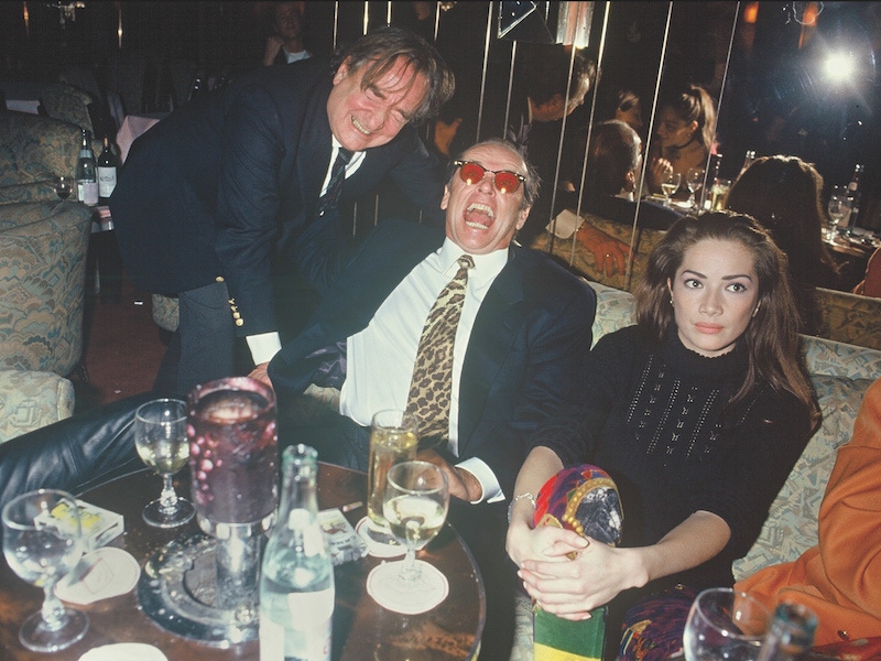 Willy Rizzo and Jack Nicholson in Paris, 1993.