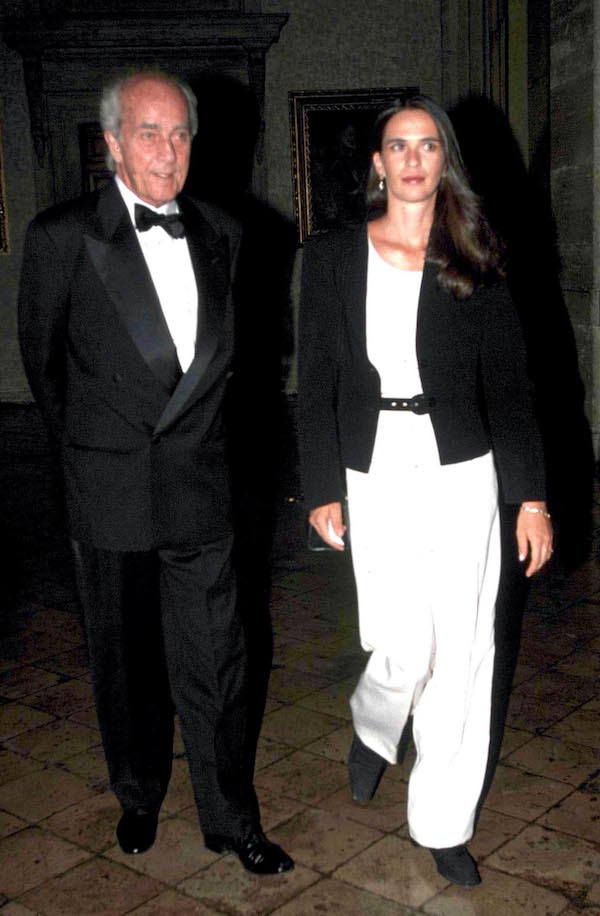 Prince Dado Ruspoli and his wife ex-model Patricia Genest, 1991. Photo by Sipa Press/REX/Shutterstock.