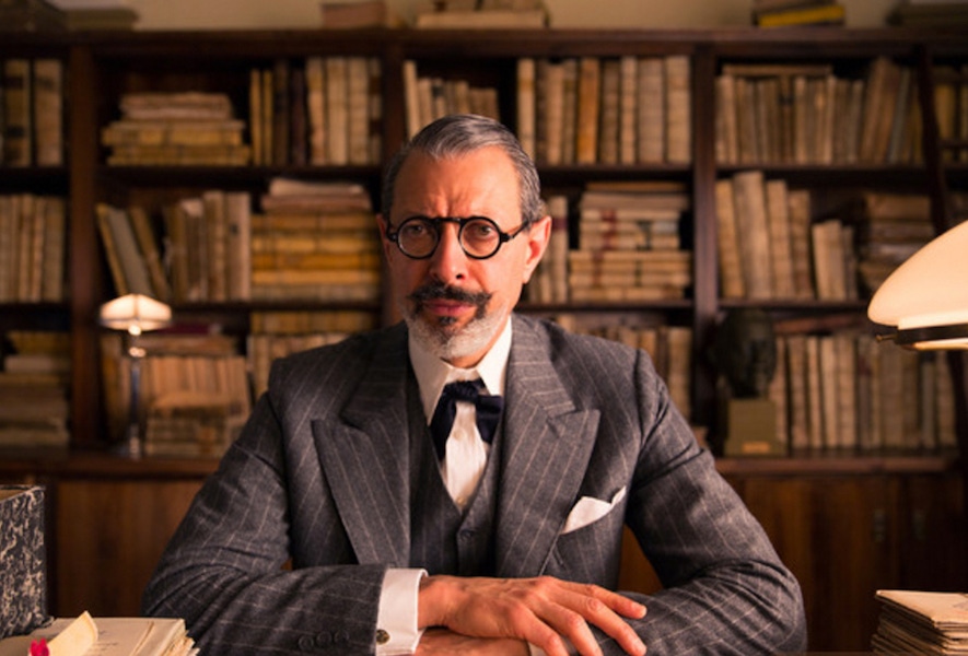 Deputy Kovacs, played by Jeff Goldblum in The Grand Budapest Hotel, 2014.