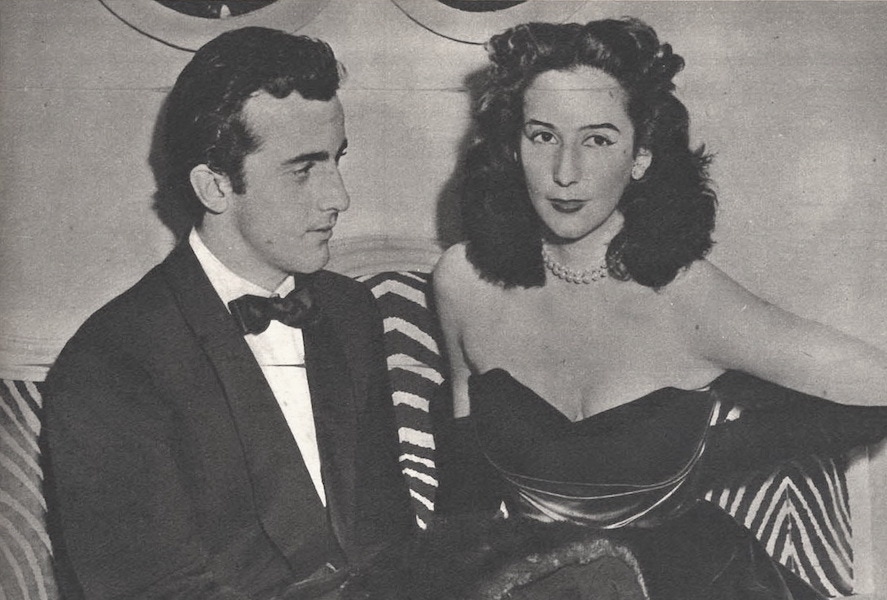 Alessandro Ruspoli with his wife Francesca dei Baroni Blanc, Epoca magazine 1953.