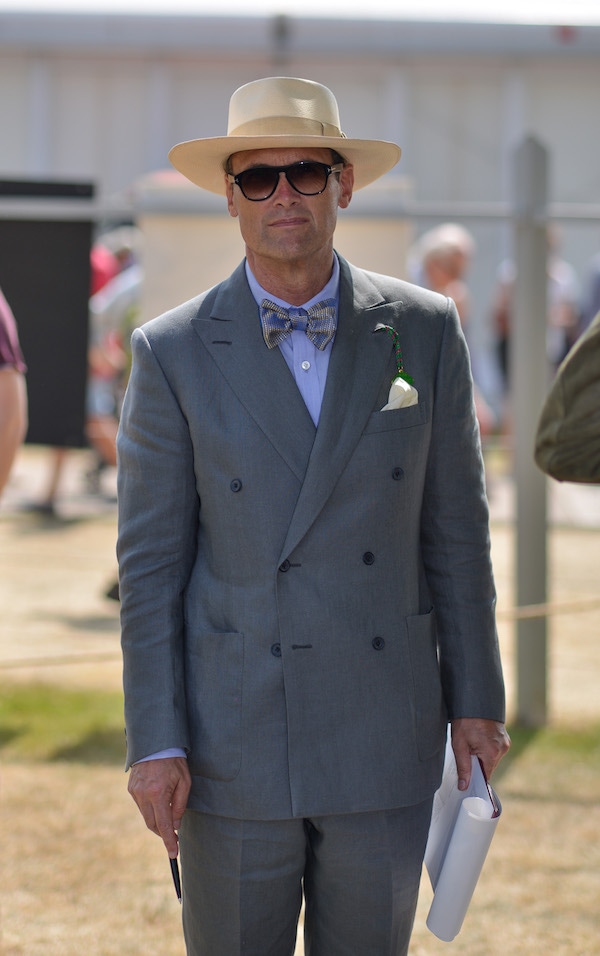 AA Gill attends the Cartier Style et Luxe at Goodwood Festival of Speed, 2013 in Chichester, England. Photo by Nick Harvey/WireImage.