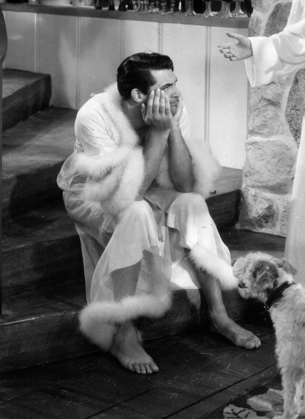 Cary Grant in Bringing Up Baby, 1938.