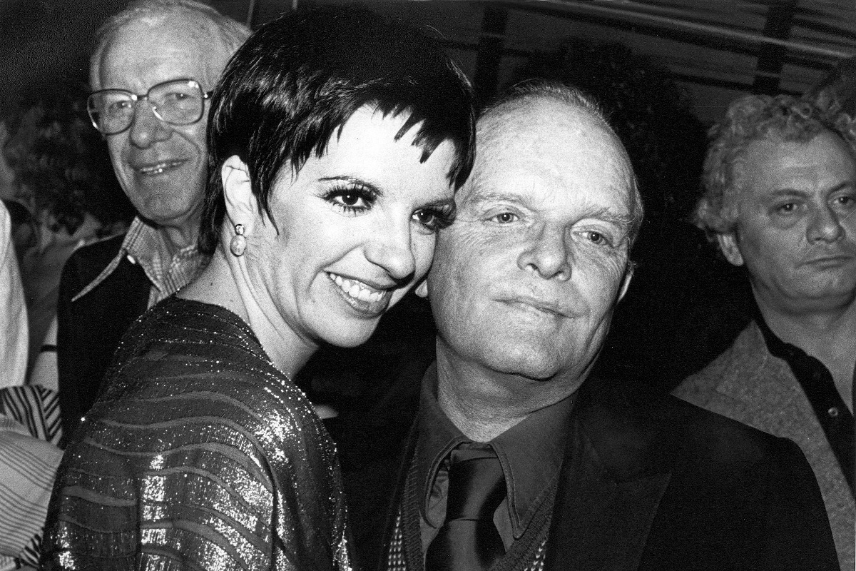 Liza Minneli and Truman Capote at Studio 54 in 1979.