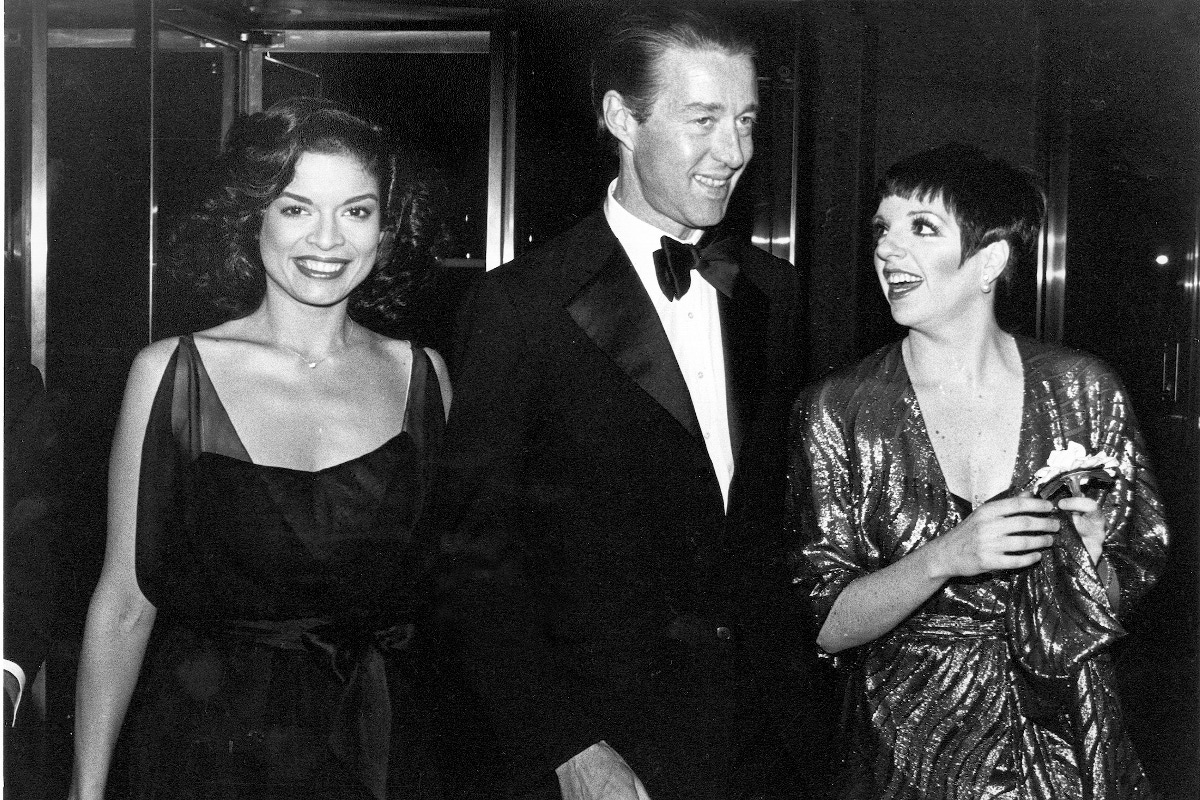 Bianca Jagger, the fashion designer Halston, and Liza Minnelli after a night at Studio 54 in 1979.