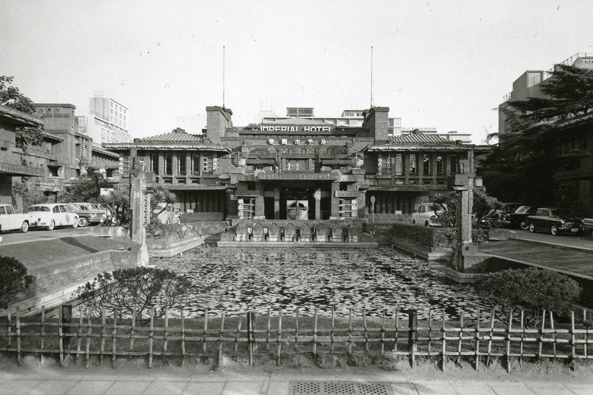 Frank Lloyd Wright's Imperial Hotel.