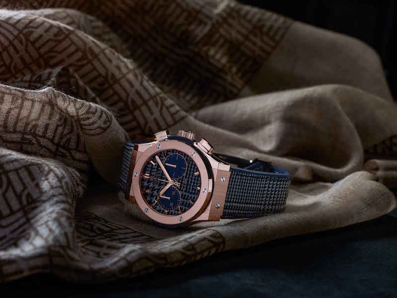 Where Few Dare to Tweed Hublot x Rubinacci