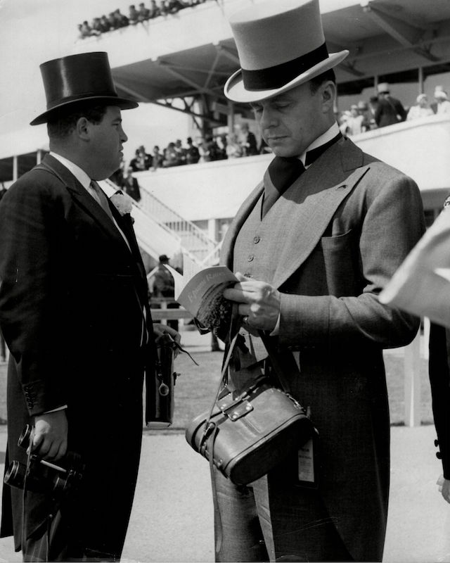 Prince Aly Khan Attending The Derby At Epsom Racecourse. Photo by ANL/REX/Shutterstock.