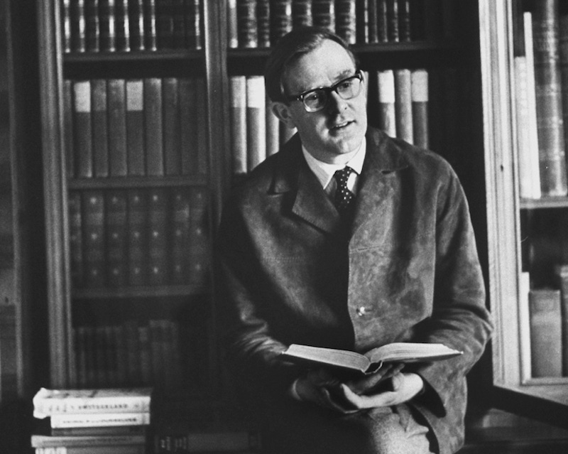 John le Carre in his home. Photo by Ralph Crane/The LIFE Picture Collection/Getty Images.