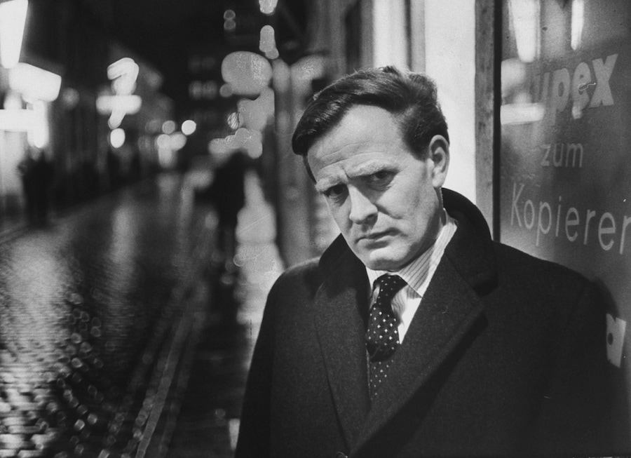 John le Carre looking suitably furtive. Photo by Ralph Crane/The LIFE Picture Collection/Getty Images.