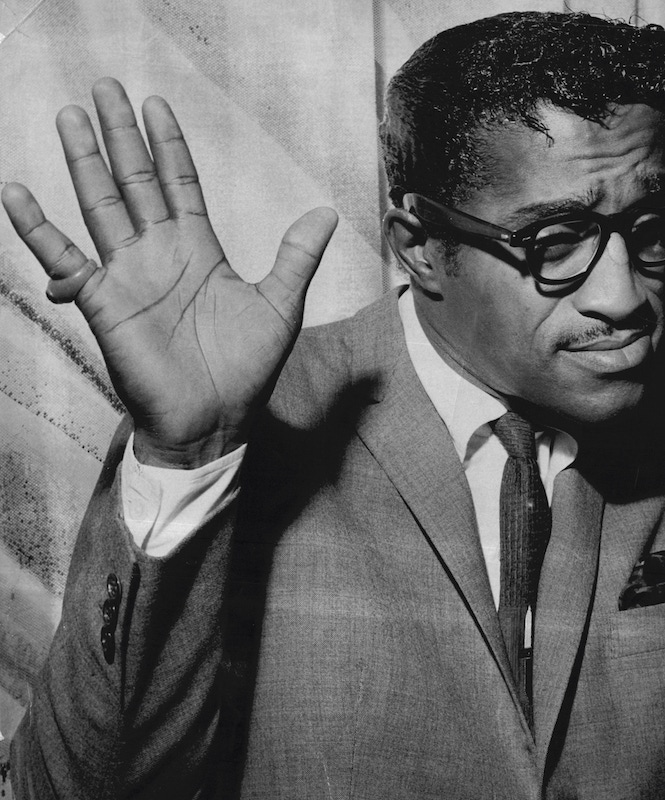 Entertainer Sammy Davis Jnr. 1960. Photo by ANL/REX/Shutterstock.